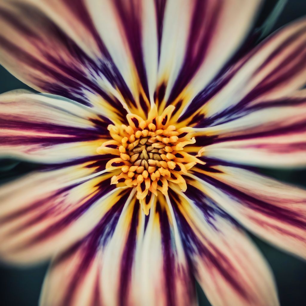 Radial Symmetry Flower Petals